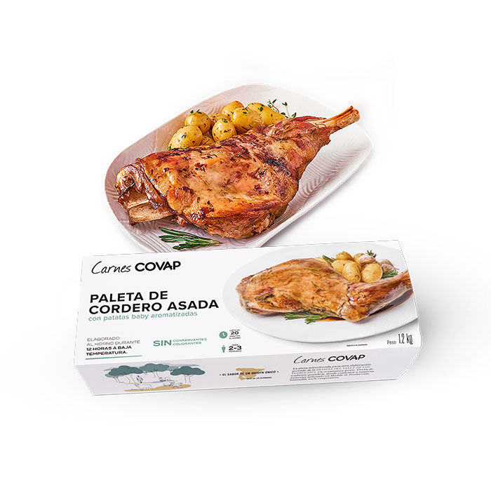 Paleta de Cordero Asada