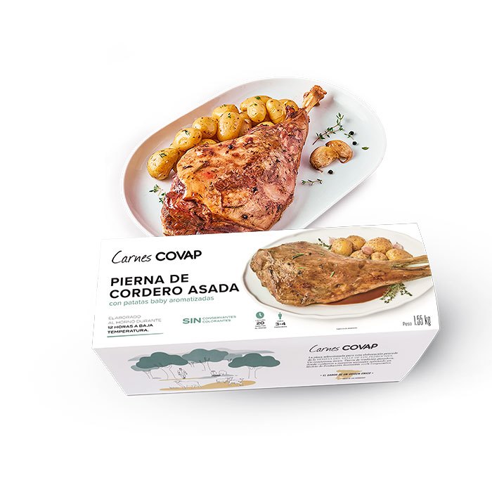 Pierna de Cordero Asada