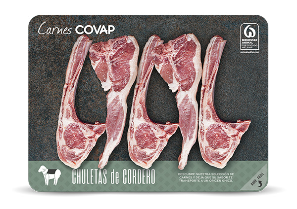Chuletas de Cordero es uno de los cortes más valorados del cordero. Se diferencian dos tipos. Ambos son tierno y deliciosos.
